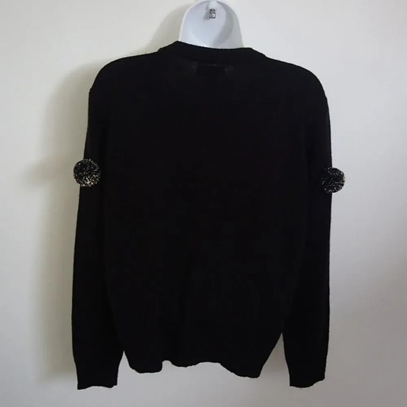 Jacqueline de Yong Knit Sweater, Gold/Black, S - Picture 5 of 7